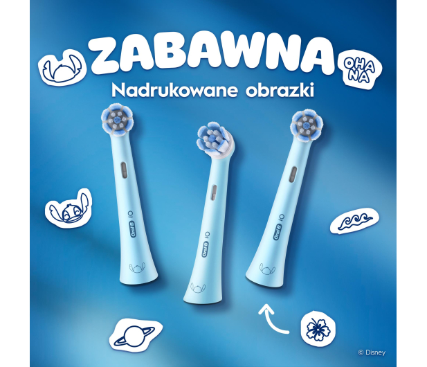 Oral-B Końcówka do szczoteczki ROTARY Kids Stitch (2–4 szt.) - 1519108 - zdjęcie 5